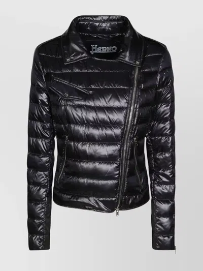HERNO FEATHER QUILTED JACKET WITH SHINY FINISH