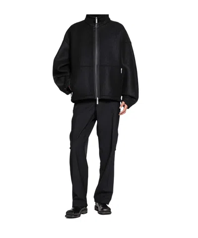 HERNO ZIP-FASTENING JACKET
