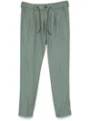 Herno Felted Trousers In Green