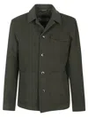 Herno Field Jacket In Green