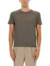 Herno Wool T-shirt In Gray
