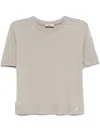 Herno Fine-knit T-shirt In Neutrals