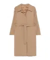 Herno First-aact Coat In Nude