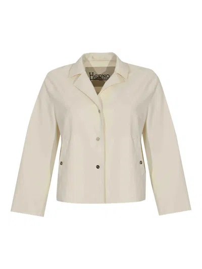 HERNO FIRST ACT CAPE JACKET