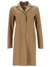 Herno First Act Coat In Brown