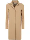 Herno Women First Act Coat In Camel
