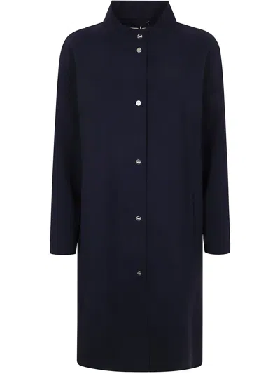 Herno First Act Coat In Blue