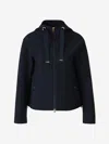 Herno First Act Cropped Jacket Clothing In Blue