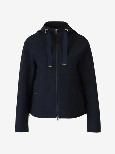 Herno First Act Cropped Jacket Clothing In Blue