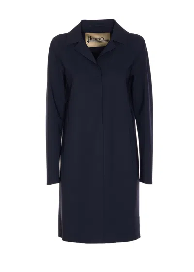 Herno Initial Performance Manteau Pef In Blue