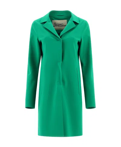 HERNO HERNO CLASSIC SINGLE BREASTED COAT