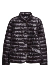 Herno Fitted Quilted Down Puffer Jacket In Black