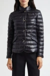 Herno Fitted Quilted Down Puffer Jacket In Black