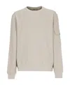 Herno Flap-pocket Detailed Crewneck Sweatshirt In Animal Print