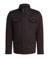 Herno Flap-pocket Jacket In Black