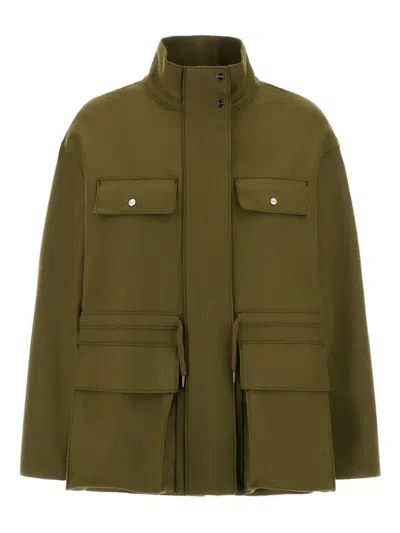 HERNO FLAP-POCKET JACKET