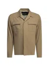 Herno Flap-pocket Jacket In Nude