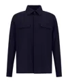 Herno Flap-pocket Shirt In Black