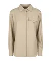 Herno Flap-pocket Shirt In Nude