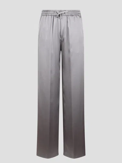 HERNO FLUID SATIN TROUSERS