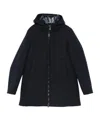 Herno Hooded Zip-fastening Jacket In Black