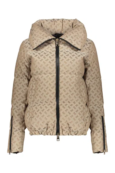 Herno Full Zip Down Jacket In Multi