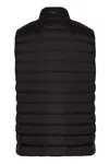 Herno Men's Full Zip Down Vest In Blu Navy