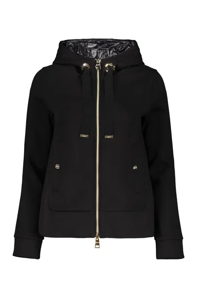 Herno Full Zip Jacket In Black