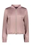 Herno Full Zip Jacket In Pink