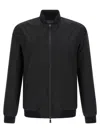 Herno 'functional' Bomber Jacket In Black