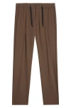 Herno Functional Wardrobe Stretch Nylon Trousers In Brown