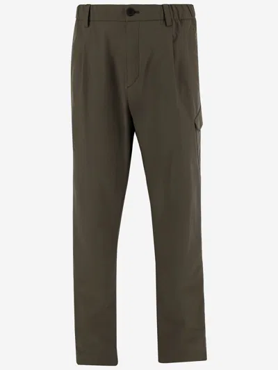 Herno Functional Wardrobe Trousers In Green