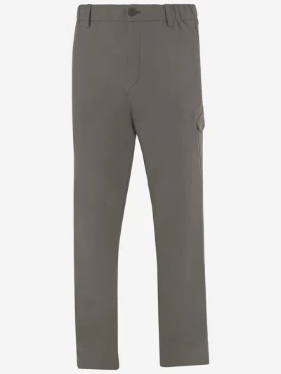 Herno Functional Wardrobe Trousers In Gray