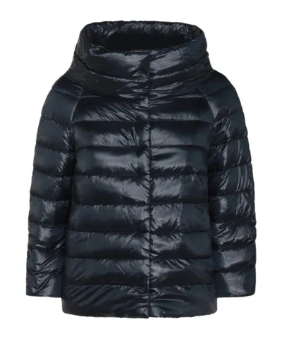 HERNO FUNNEL-NECK DOWN JACKET