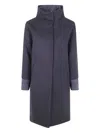 Herno Medium Full Zip Jacket Clothing In Blue