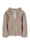 Herno Coatsjackets In Brown