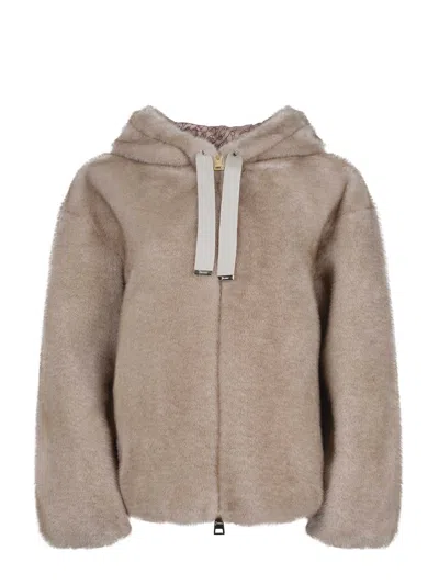 Herno Coatsjackets In Brown