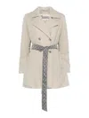 Herno Trench With Ecoagebelt In Yellow