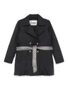 Herno Trench With Ecoagebelt In Blue
