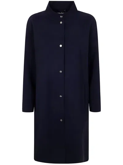 HERNO FIRST ACT COAT BY HERNO,GC000477D.13455S 9200 BLUE NAVY