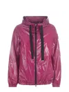 Herno Cappa Gloss Jacket In Fucsia
