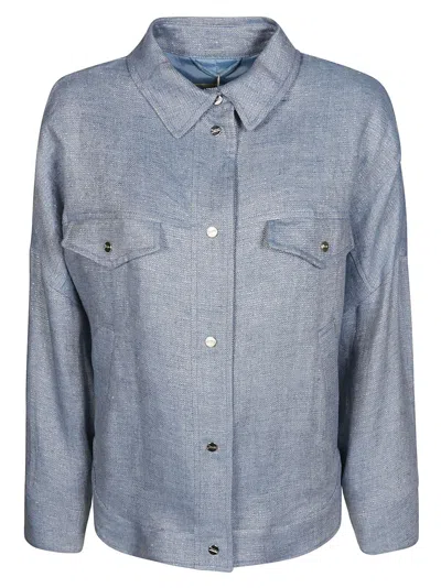HERNO HERNO OVERSHIRT GIUBB EFF  DENIM OVER