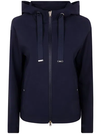 HERNO FIRST ACT CROPPED JACKET,GI000311D.13455S 9200 BLUE NAVY