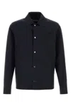 Herno Collared Jacket Long Sleeves Front Pockets In Black