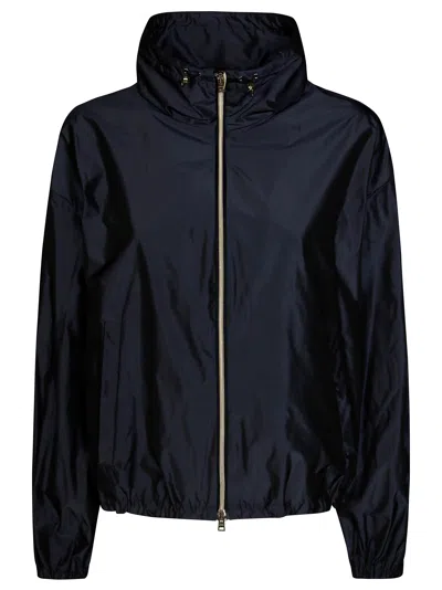 Herno Giacca Corta New Techno Taffetta In Blue