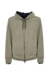 Herno Giacca Corta Reversibile In Green