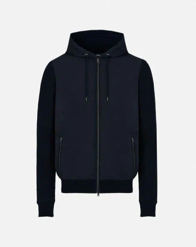 Herno Giacca Felpa Imbottita Combinata Ma In Multi