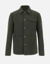 Herno Casual Jacket With Chest Pocket And Collared Design In Green