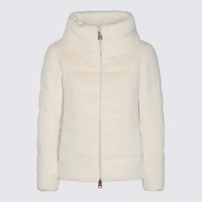 HERNO HERNO WHITE DOWN JACKET