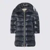 Herno Navy Down Jacket In Blue
